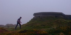 Mull Hill summit pill-box (photo: Ann Bowker)