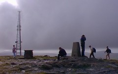 Snaefell summit clutter (photo: Ann Bowker)