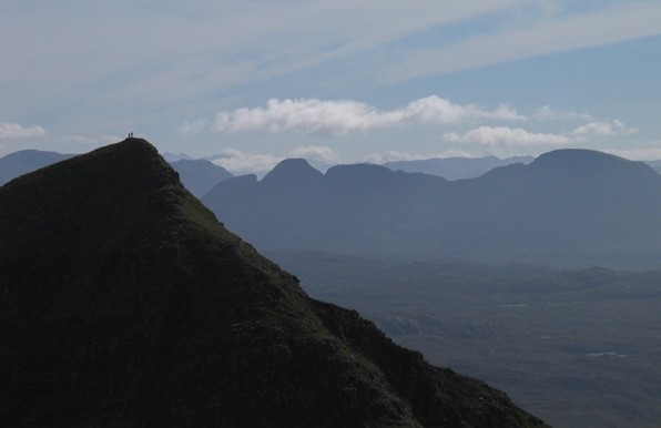 Suilven from Quinag (photo: Trevor Littlewood)