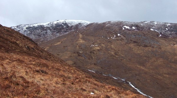 Beinn Dubh an Iaruinn (photo: Alan Dawson)