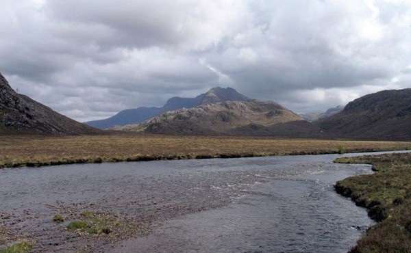 Beinn Dearg Bheag from the north (photo: Trevor Littlewood)