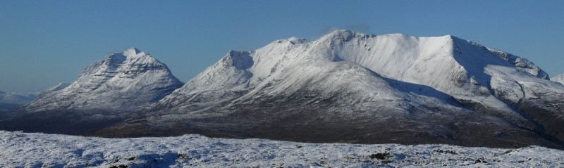 Torridon from Bidein Clann Raonaild (photo: Andrew Fraser)