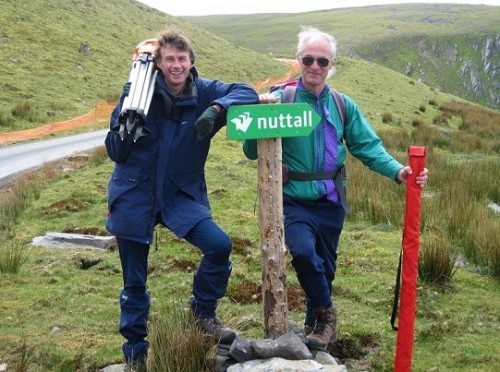 Graham Jackson (left) and John Barnard