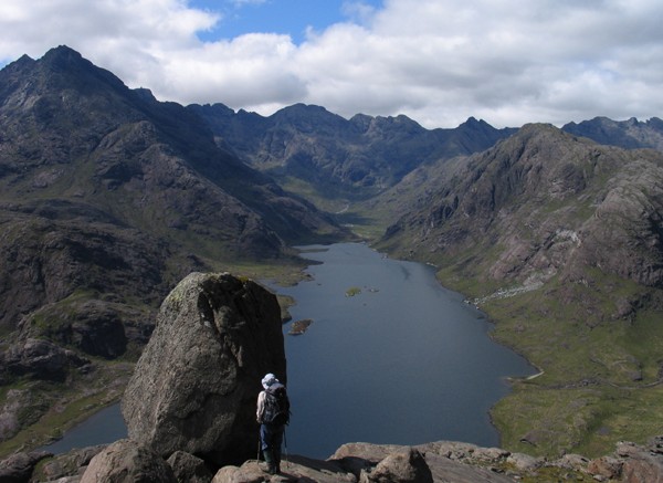 Loch Coruisk from Sgurr na Stri (photo: Trevor Littlewood)