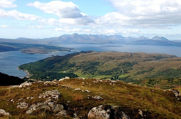 View west from Auchtertyre Hill (photo: Andrew Fraser)