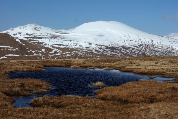 Fannichs from Beinn nan Ramh (photo: Alan Dawson)