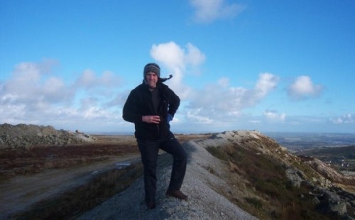 Vernon Miles on Hensbarrow Beacon