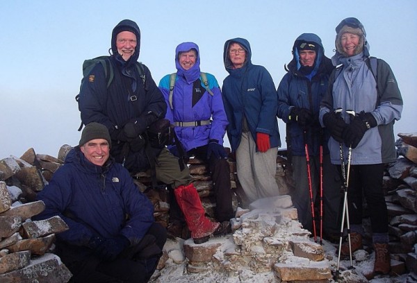 Brian Edridge and friends on Fuar Tholl