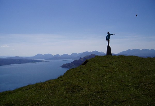 Hats off for Sithean Bhealaich Chumhaing (photo: Klaus Schwartz)