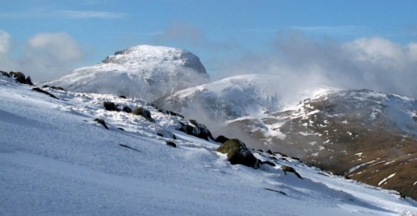 Great Gable from Glaramara (photo: Trevor Littlewood)