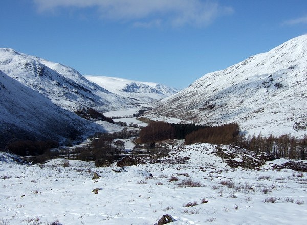 Glen Almond from Dun Mor, a Sma Glen Hump (photo: Alan Dawson)