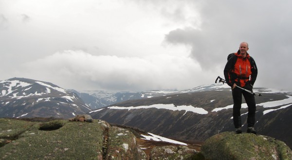 Martin Cole on Creag Mhor