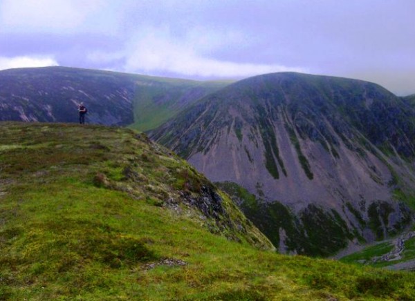 Coire Garbhlach from Mullach Clach a'Bhlair (photo: Kevin Palmer)
