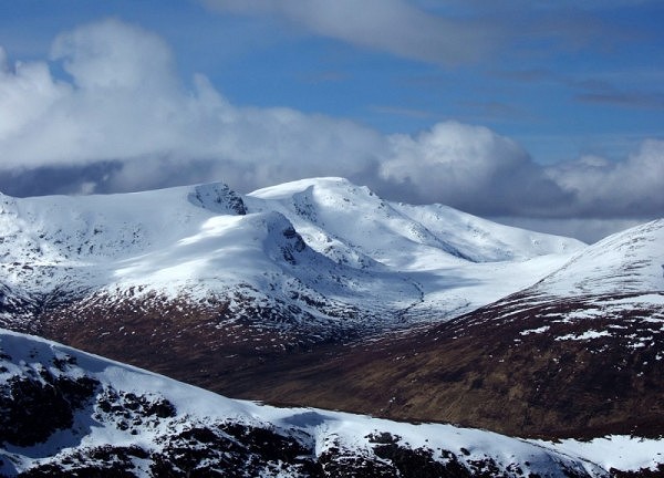 View north from Toll Creagach (photo: Alan Dawson)