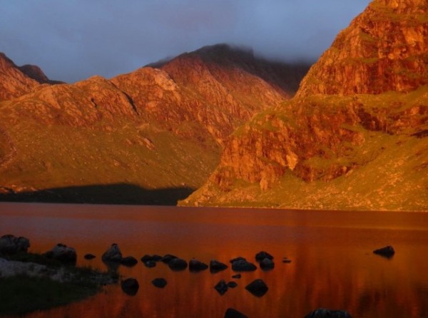 A'Mhaighdean across Dubh Loch (photo: Tony Kinghorn)