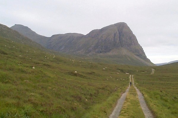 Uisgneabhal Mhor from the north (photo: Alan Dawson)