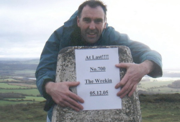 Vernon Miles reaches 700 on The Wrekin