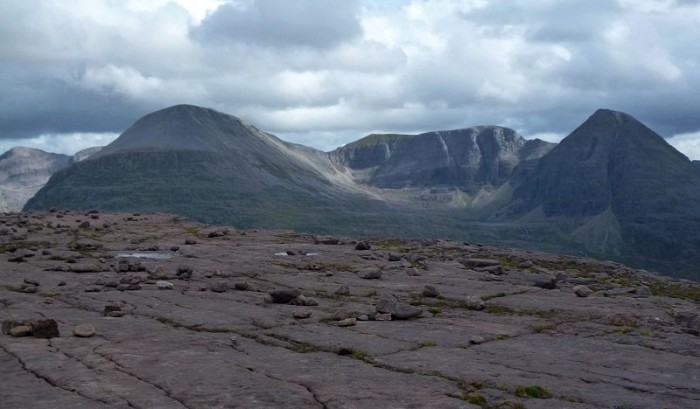 Beinn Eighe from Beinn a'Chearcaill (photo: Alan Dawson)